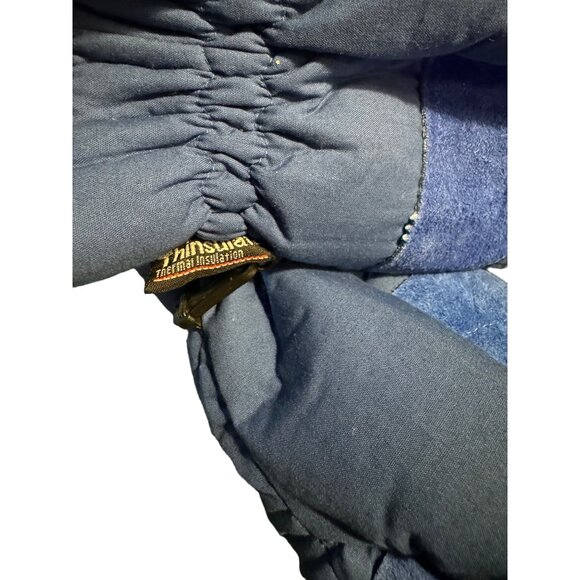 Thinsulate Man’s Gloves Large Blue with Soft Inside - Picture 4 of 7
